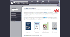 Desktop Screenshot of kk-sahkotukku.fi